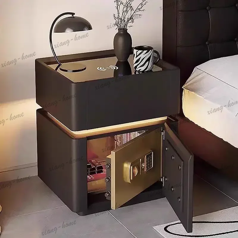Home Security America - Mesa de cabeceira com sistema de