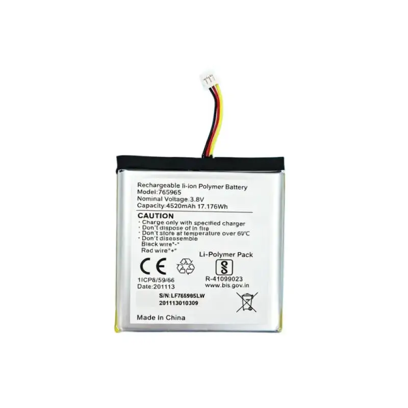 765965 Bateria de substituição - Home Security Battery Replacement avaliação e preço