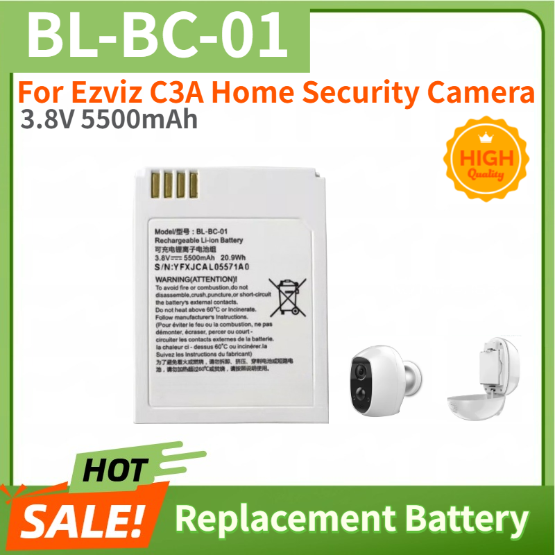Bateria de alta qualidade 3,8  - Home Security Battery Replacement avaliação e preço