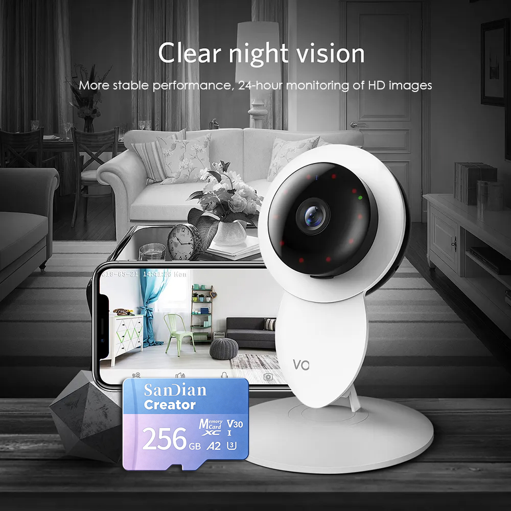 Cartão Micro TF SD V30 U3 de 1 - Home Security Robots avaliação e preço