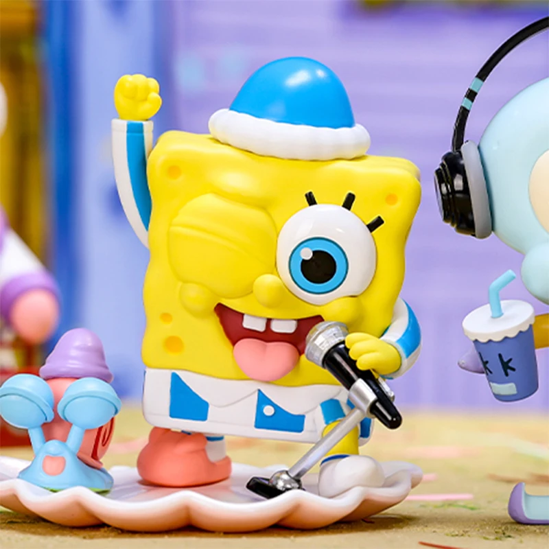 Pop mart bob esponja pijama fe - Home Security Box avaliação e preço