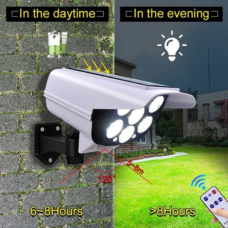 1-2 pacote 77led sensor de mov - Home Security Flood Lights avaliação e preço